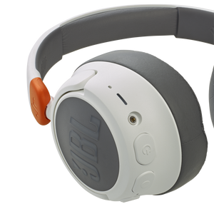 JBL JR 460NC - White - Wireless over-ear Noise Cancelling kids headphones - Detailshot 1